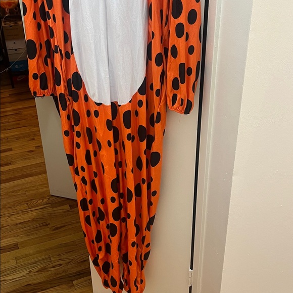 Cheetos Orange and Black Polka Dot Onesie - Picture 3 of 6
